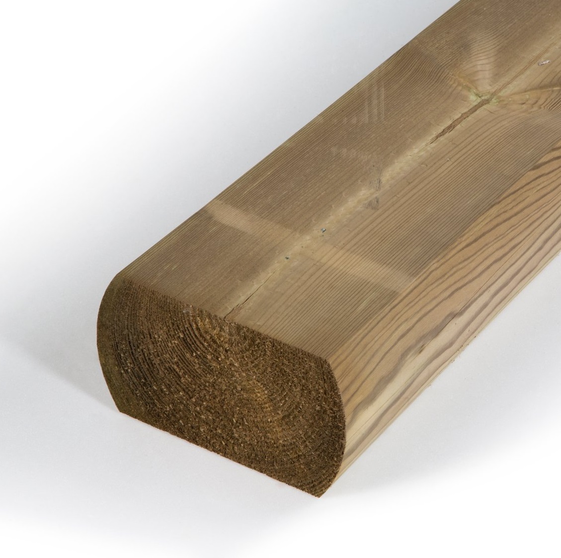 Gw bielzen vlak/rond groen 130x210x2400